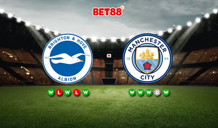 Soi kèo Brighton vs Man City, 02h00 ngày 25/05/2023