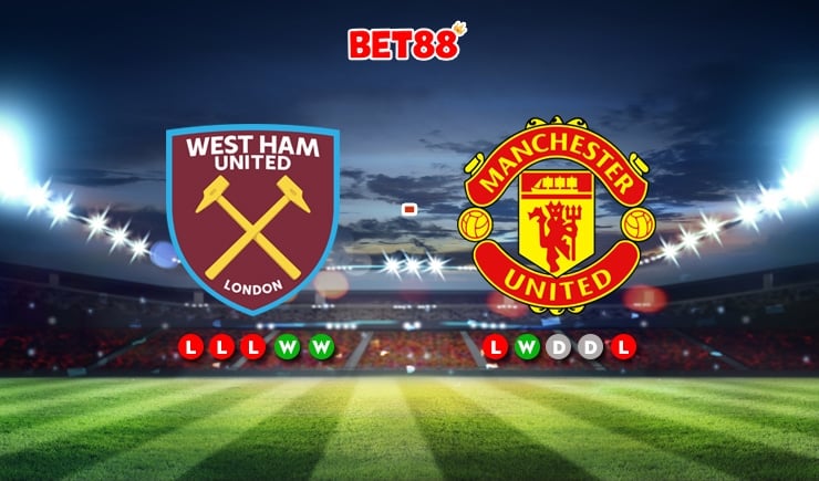 Soi kèo West Ham vs Man United, 01h00 ngày 08/05/2023