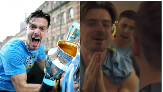 Jack Grealish cau xin Bernardo Silva dung roi Man City