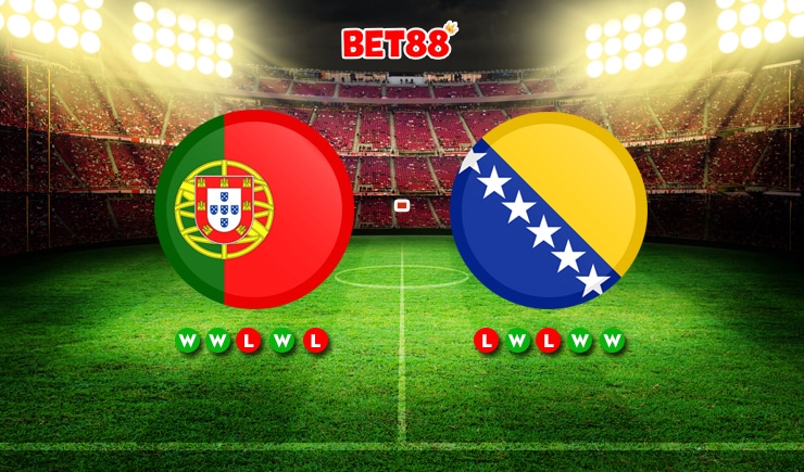 Soi kèo Bồ Đào Nha vs Bosnia-Herzegovina, 01h45 – 18/06/2023