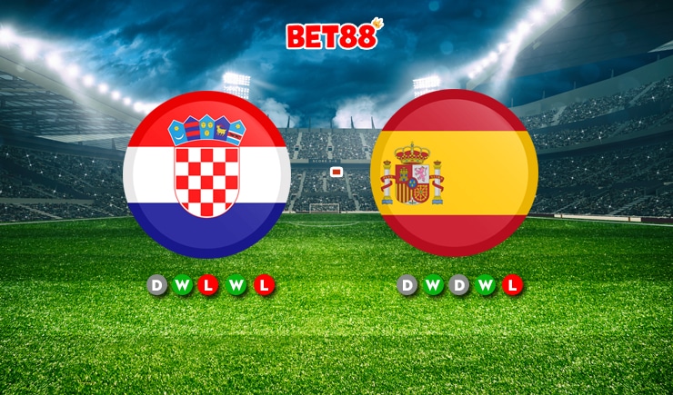 Soi kèo Croatia vs Tây Ban Nha, 01h45 – 19/06/2023