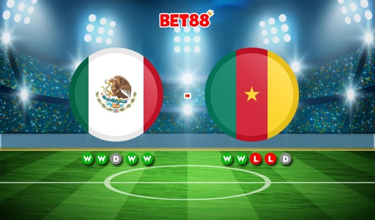 Soi kèo Mexico vs Cameroon, 09h00 ngày 11/06/2023