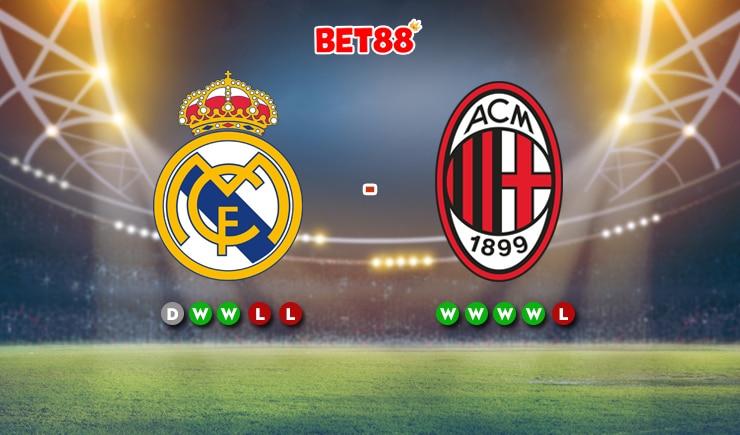 Soi kèo Real Madrid vs AC Milan, 09h00 ngày 24/07/2023