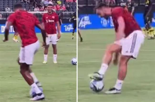 Casemiro va Bruno that bai trong viec sao chep ky nang cua Rashford