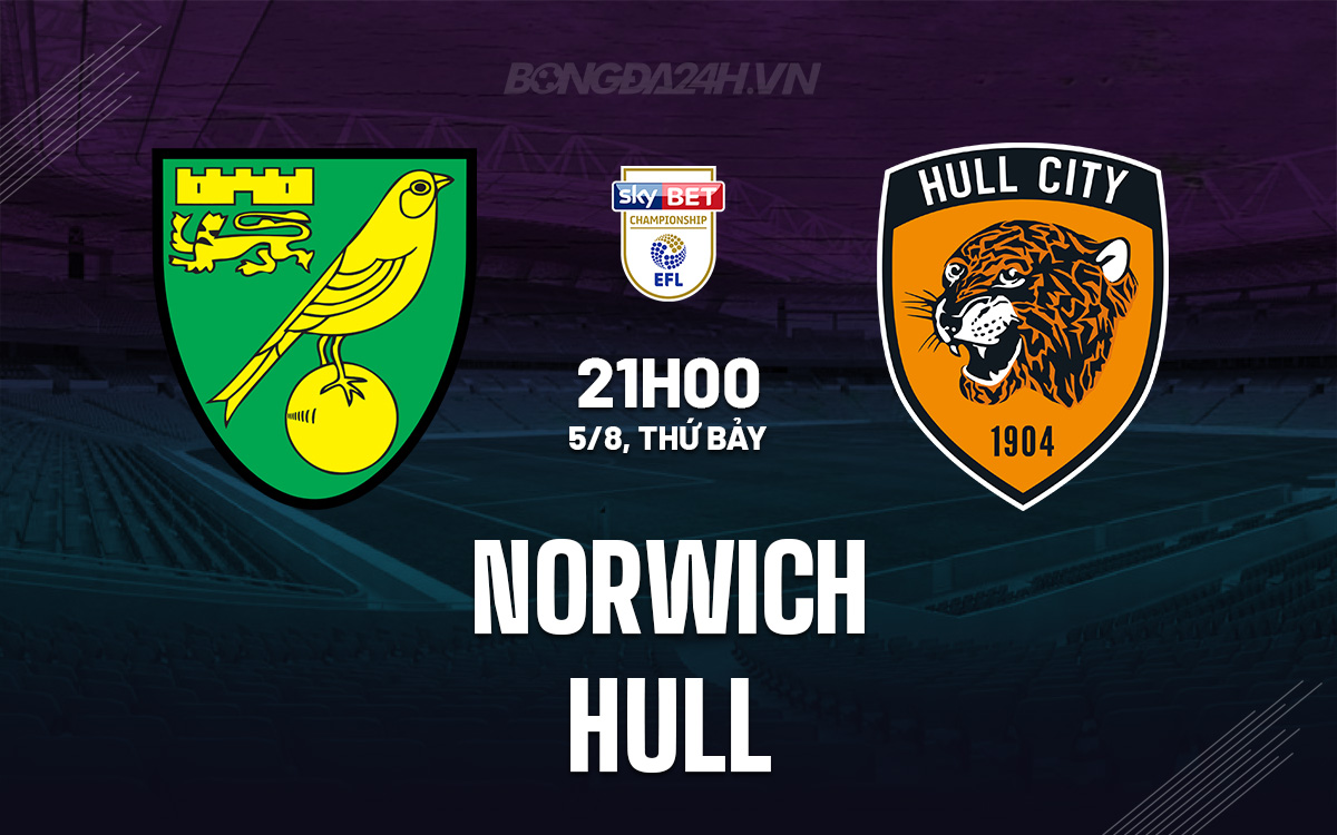 Norwich City vs Hull City