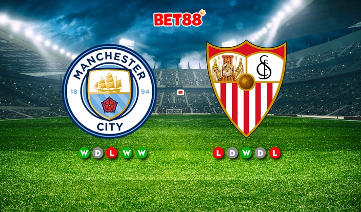 Soi kèo Manchester City vs Sevilla, 02h00 ngày 17/08/2023
