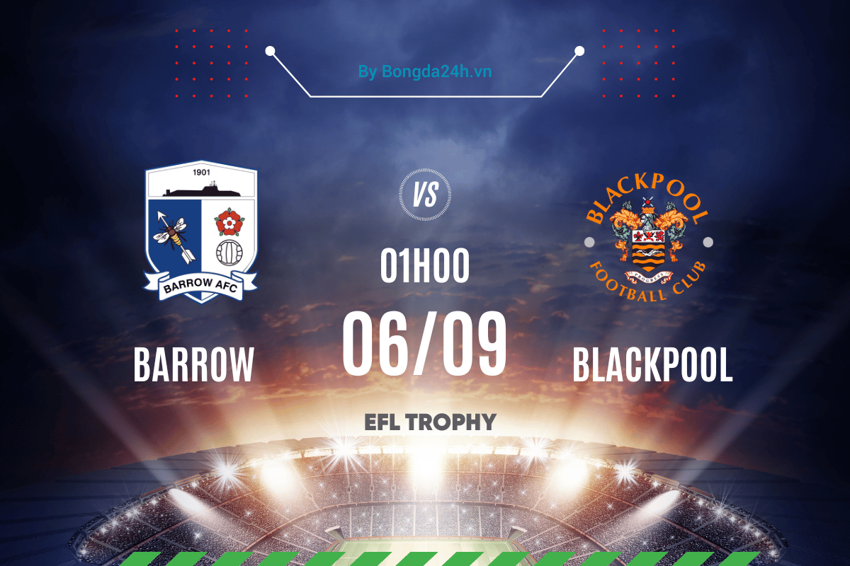Barrow vs Blackpool