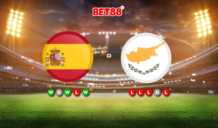 Soi kèo Tây Ban Nha vs Đảo Síp, 01h45 ngày 13/09/2023