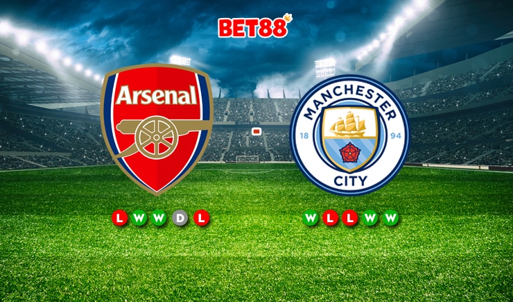 Soi kèo Arsenal vs Manchester City, 22h30 ngày 08/10/2023