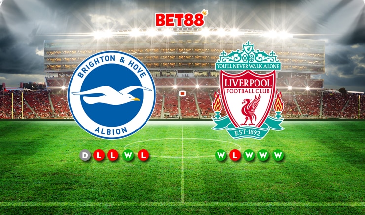 Soi kèo Brighton vs Liverpool, 20h00 ngày 08/10/2023