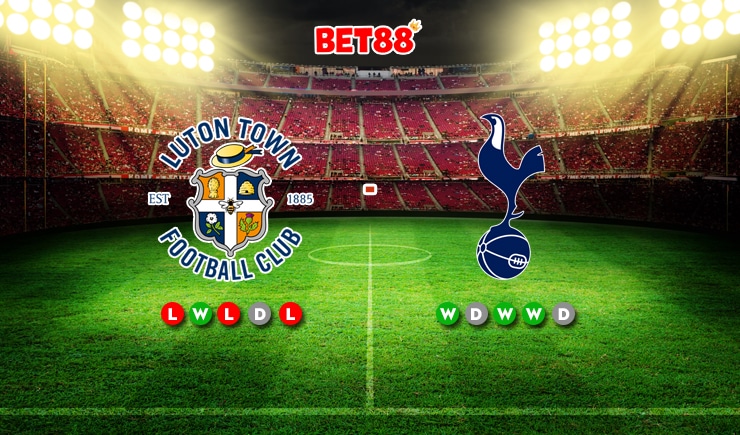 Soi kèo Luton Town vs Tottenham, 18h30 ngày 07/10/2023