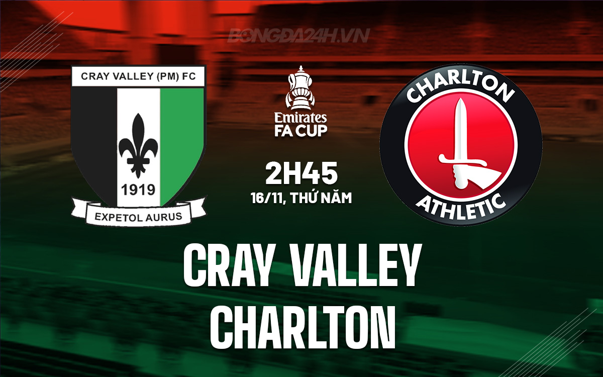 Cray Valley vs Charlton