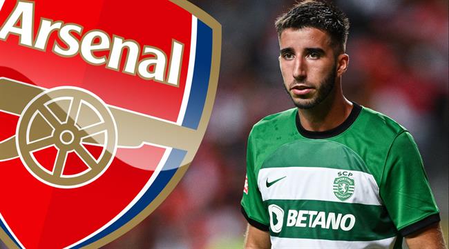 Arsenal sap vuot mat MU vu Goncalo Inacio