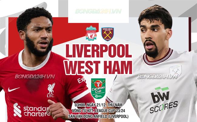 Liverpool vs West Ham Liverpool vs West Ham
