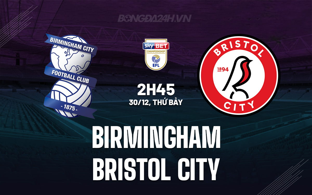 Birmingham vs Bristol City