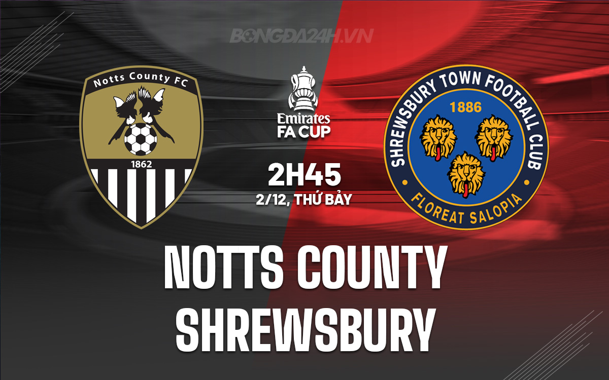 Notts County vs Shrewsbury