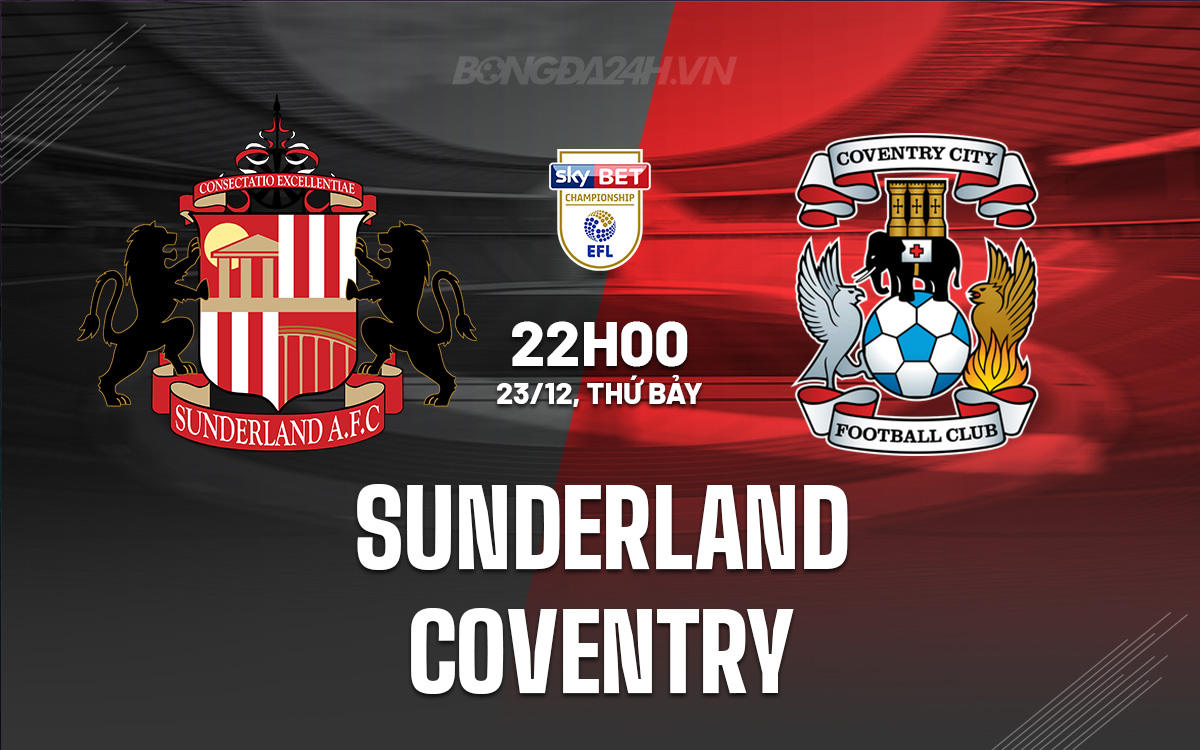 Sunderland vs Coventry