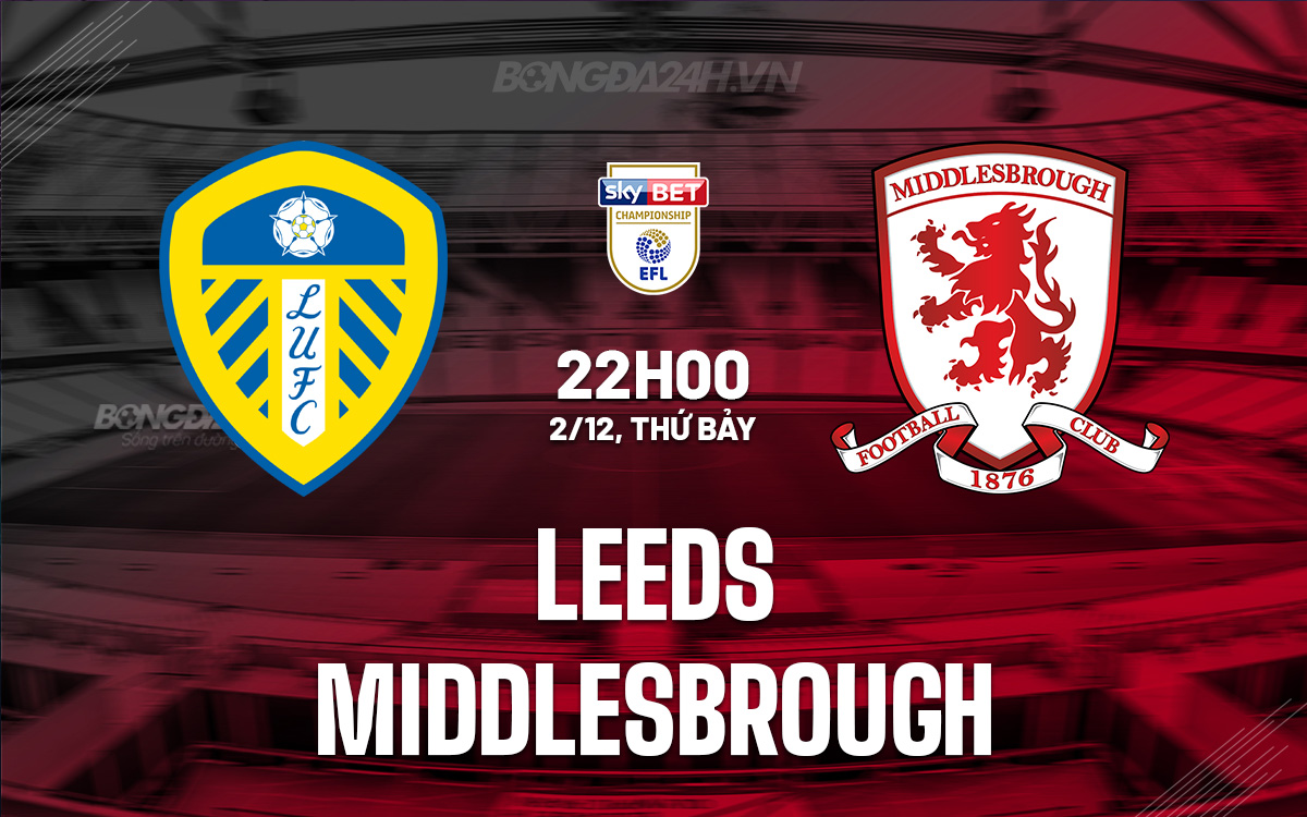 Leeds vs Middlesbrough