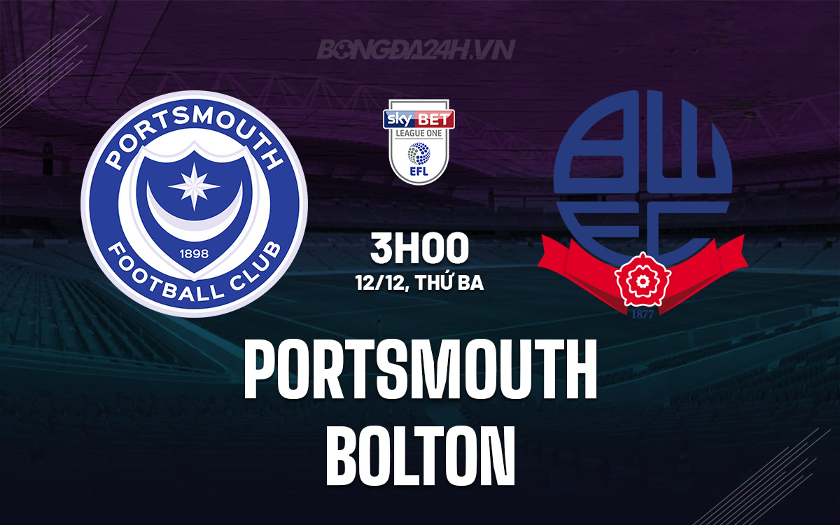 Portsmouth vs Bolton
