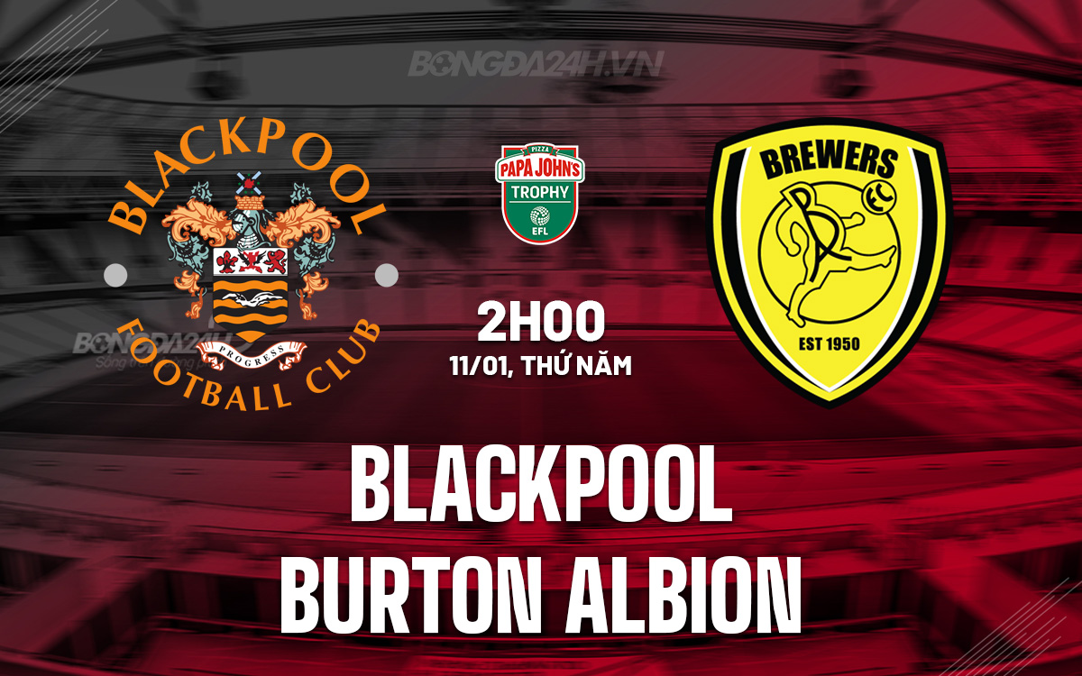Blackpool vs Burton Albion