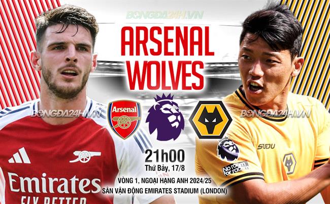 Nhận định Arsenal vs Wolves (21h00 ngày 17/8): Hạ đẹp Bầy sói