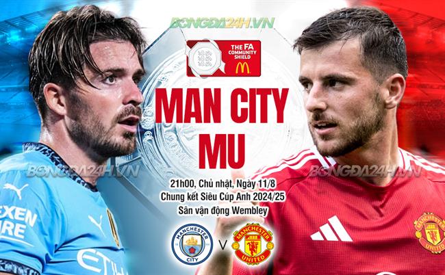 Nhận định Man City vs MU (21h00 ngày 10/8): Làm khó Man xanh