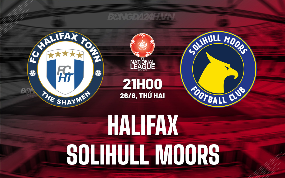 Halifax vs Solihull Moors Halifax vs Solihull Moors