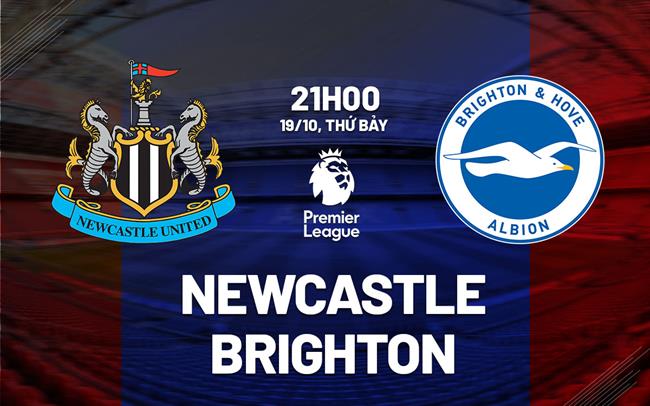 Nhận định Newcastle vs Brighton (21h00, 19/10): Chờ mưa bàn thắng