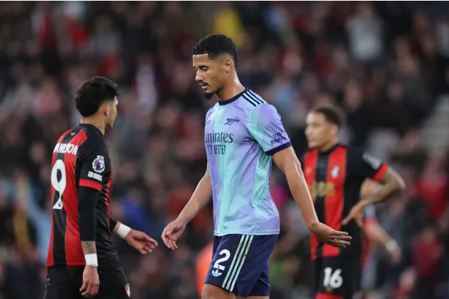 Arsenal sẽ không kháng cáo thẻ đỏ của trung vệ William Saliba. Arsenal se khong khang cao the do cua trung ve William Saliba.
