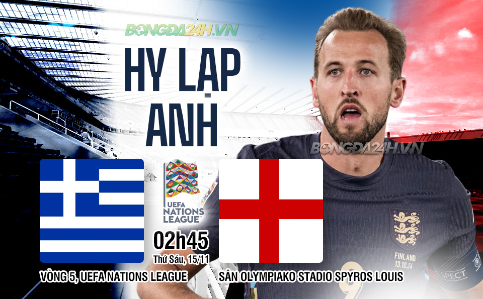 Hy Lạp vs Anh Hy Lap vs Anh