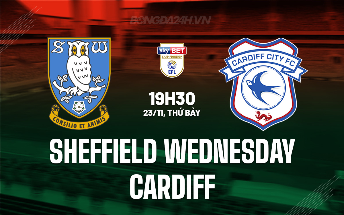 Sheffield Wednesday vs Cardiff Sheffield Wednesday vs Cardiff