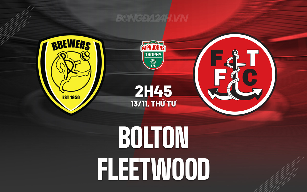 Bolton vs Fleetwood Bolton vs Fleetwood