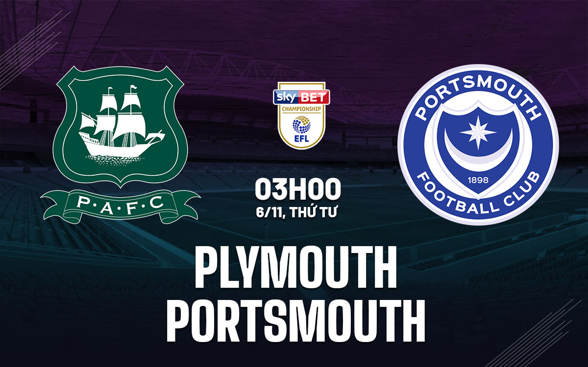 nhan dinh bong da du doan Plymouth vs Portsmouth hang nhat anh championship hom nay nhan dinh bong da du doan Plymouth vs Portsmouth hang nhat anh championship hom nay