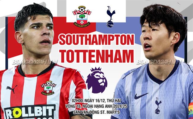Nhận định Southampton vs Tottenham (02h00 ngày 16/12)