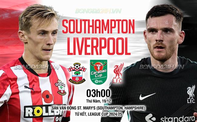 Nhận định Southampton vs Liverpool (3h00 ngày 19/12)