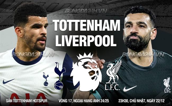 Nhận định Tottenham vs Liverpool (23h30, 22/12): Tiệc bàn thắng