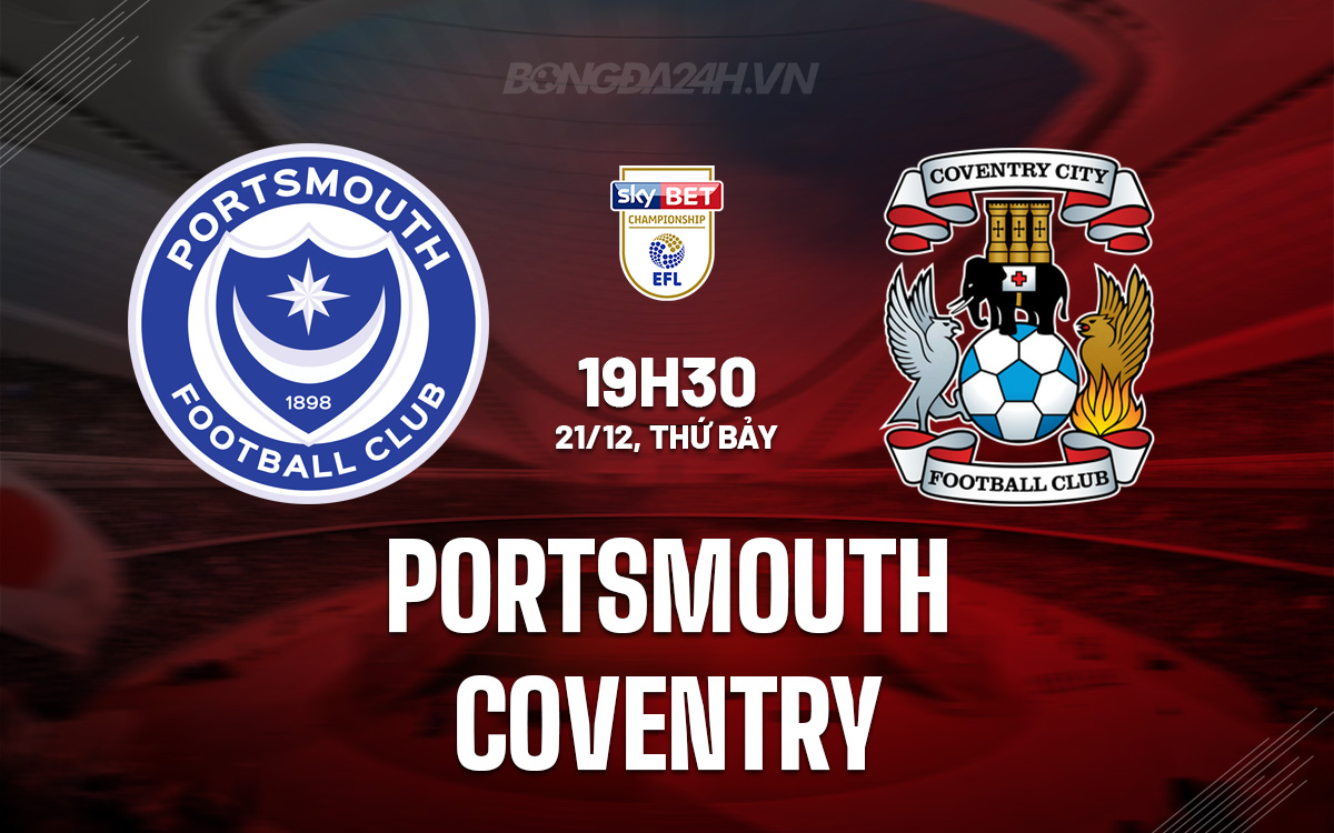 Portsmouth vs Coventry Portsmouth vs Coventry