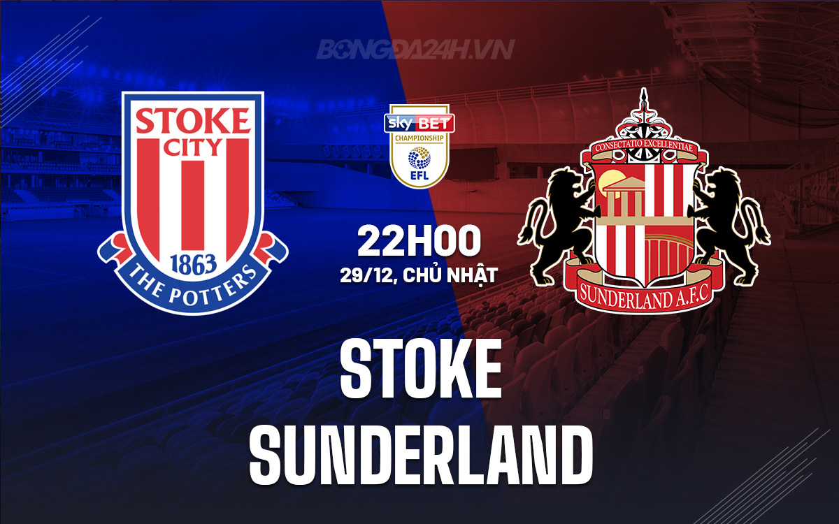 Stoke vs Sunderland Stoke vs Sunderland