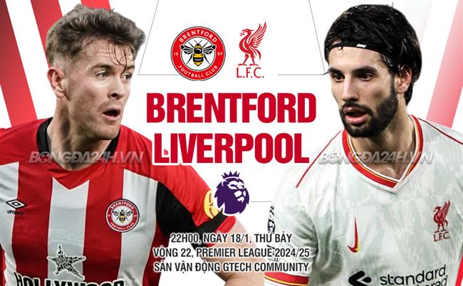 Nhận định Brentford vs Liverpool (22h ngày 18/1): Mục tiêu 3 điểm