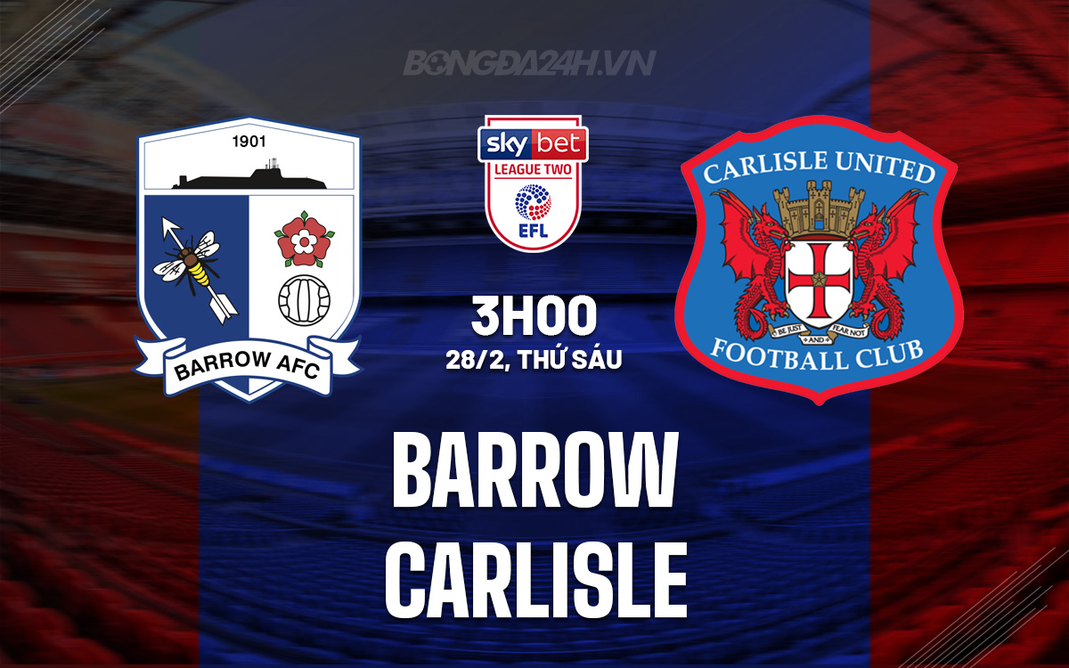 Barrow vs Carlisle Barrow vs Carlisle