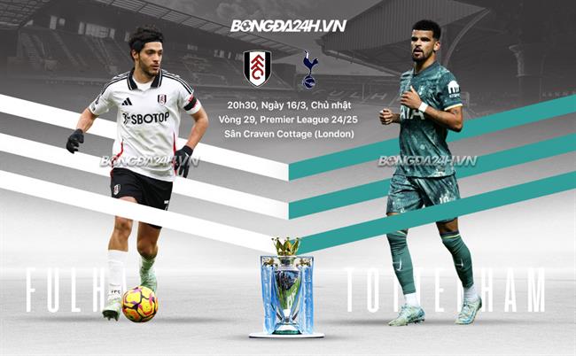 Nhận định Fulham vs Tottenham (20h30 ngày 16/3)