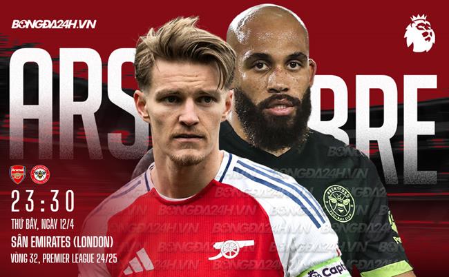 Nhận định Arsenal vs Brentford (23h30 ngày 12/4)