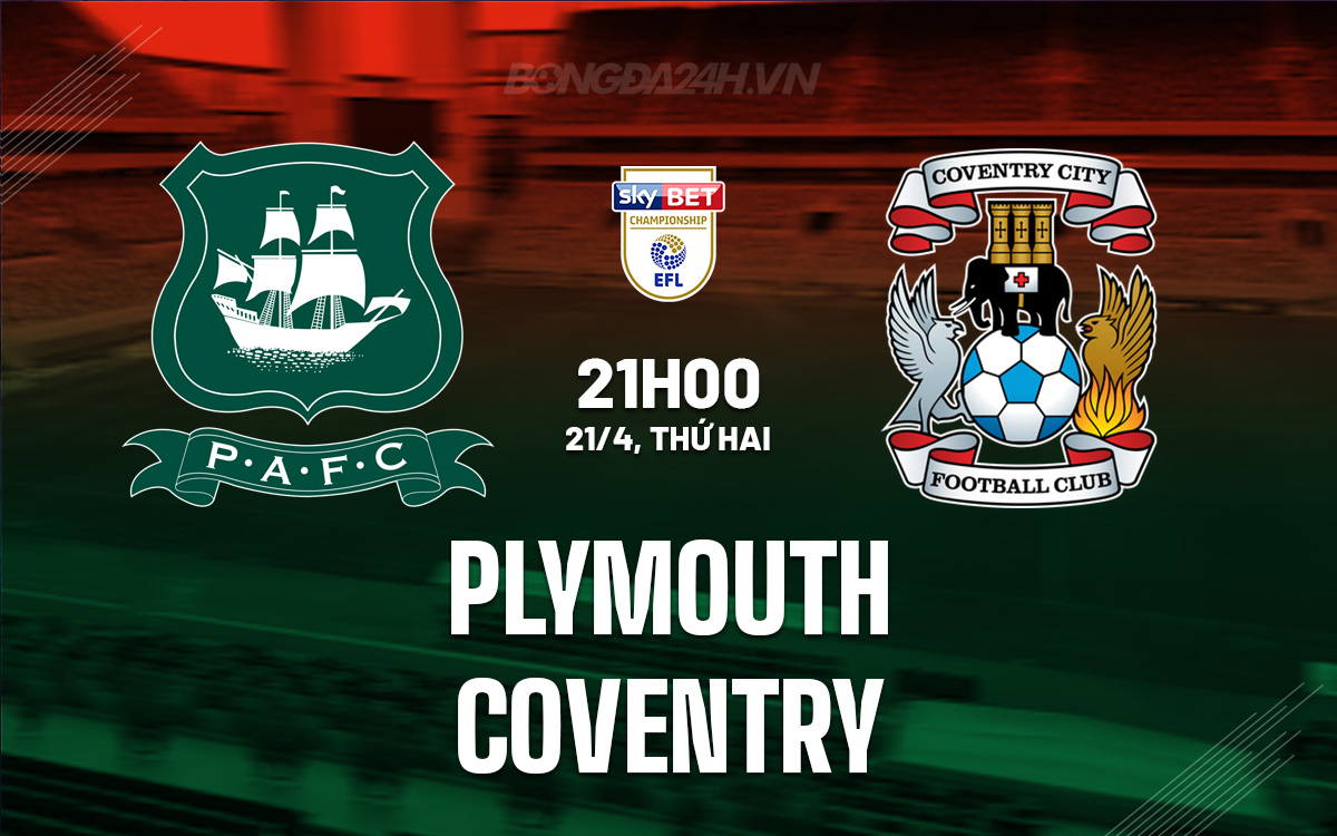 Plymouth vs Coventry Plymouth vs Coventry